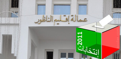 مصلحة الإنتخابات بعمالة الناظور تستقبل إلى غاية اليوم الخميس 11 لائحة لخوض معركة الإنتخابات التشريعية مصلحة الإنتخابات بعمالة الناظور تستقبل إلى غاية اليوم الخميس 11 لائحة لخوض معركة الإنتخابات التشريعية