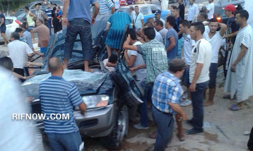 وفاة شخص وإصابة 4 جرحى في حادث سير مميت بإقليم الحسيمة