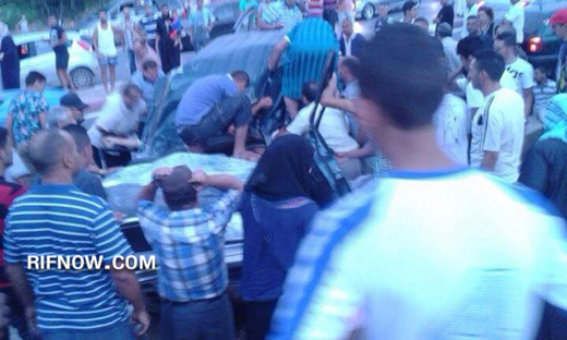 وفاة شخص وإصابة 4 جرحى في حادث سير مميت بإقليم الحسيمة وفاة شخص وإصابة 4 جرحى في حادث سير مميت بإقليم الحسيمة