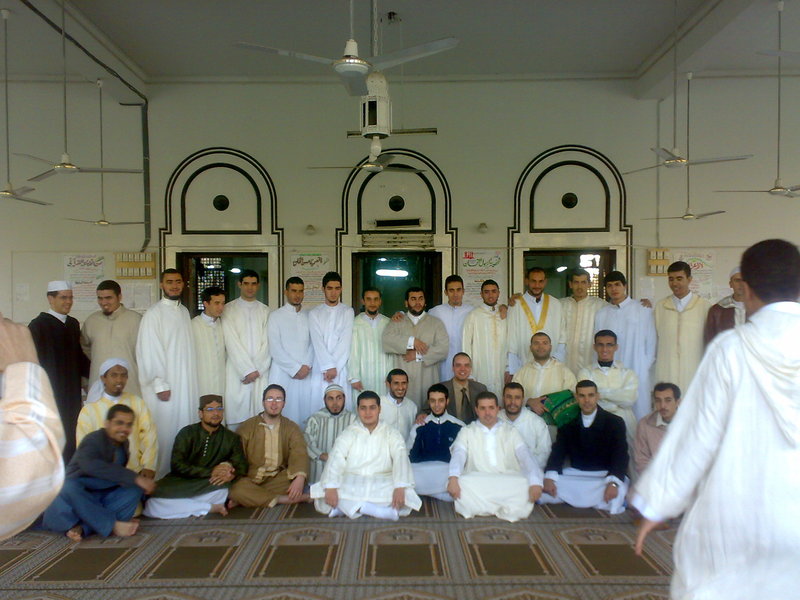 صورة جماعية لطلاب المغاربة في الازهر الشريف