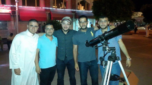 جمعية المبادرة المغربية للعلوم والفكر ترصد من الناظور قمر الهلال المتزايد جمعية المبادرة المغربية للعلوم والفكر ترصد من الناظور قمر الهلال المتزايد