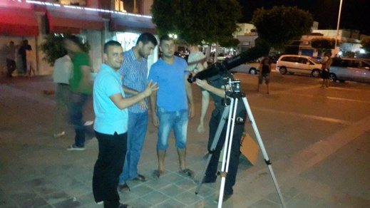 جمعية المبادرة المغربية للعلوم والفكر ترصد من الناظور قمر الهلال المتزايد جمعية المبادرة المغربية للعلوم والفكر ترصد من الناظور قمر الهلال المتزايد