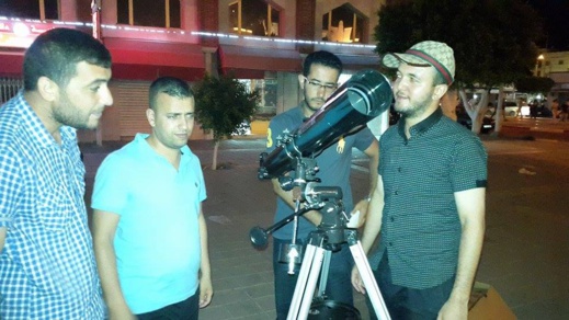 جمعية المبادرة المغربية للعلوم والفكر ترصد من الناظور قمر الهلال المتزايد جمعية المبادرة المغربية للعلوم والفكر ترصد من الناظور قمر الهلال المتزايد