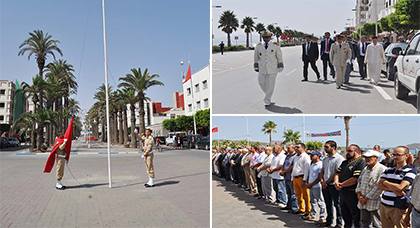 عمالة إقليم الناظور تخلد ذكرى ثورة الملك والشعب وعيد الشباب المجيد 