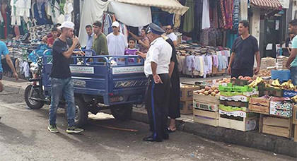 تدخل أمني يعيد السكينة والهدوء والنظام لشارع مراكش والتجار يسجلون الموقف بارتياح كبير‎