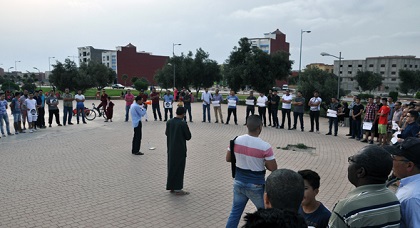نشطاء العروي يحتشدون ضمن لقاء مع منخرطي حملة "بغينا طوبيس" للإعداد لمسيرة شعبية ضخمة نحو العمالة