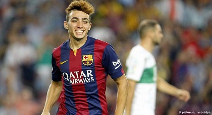 اللاعب الدولي الناظوري منير الحدادي المتألق في "برشلونة" يلتحق رسميا بنادي فالنسيا الإسباني