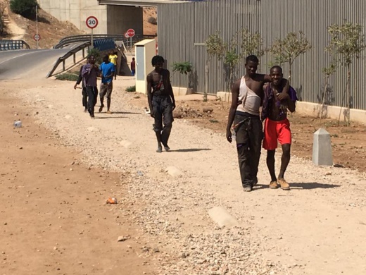 مثير.. أكثر من 100 مهاجر إفريقي تمكنوا من الدخول الى مليلية بعد القفز على السياج الشائك مثير.. أكثر من 100 مهاجر إفريقي تمكنوا من الدخول الى مليلية بعد القفز على السياج الشائك