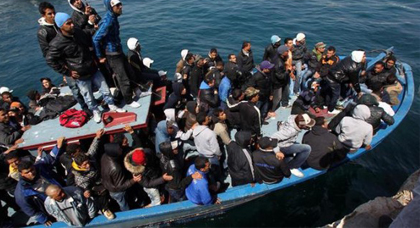الحرس المدني الاسباني ينقذ 33 شخصا  أبحروا من منطقة بوغافر باقليم الناظور 