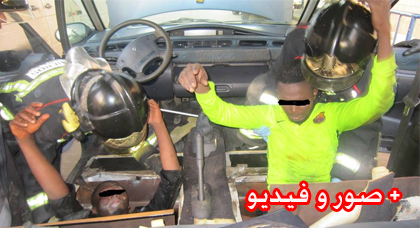 إحباط محاولة تهريب مهاجرين من دول جنوب الصحراء الى داخل مليلية المحتلة بواسطة سيارة يقودها مغربي ‎