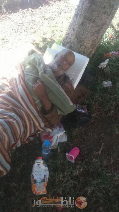 تجّار شارع القيسارية بالناظور يجمعون التبرعات لإنقاذ المتشرد المسّن "عمي ادريس" بعد التعاطف مع حالته