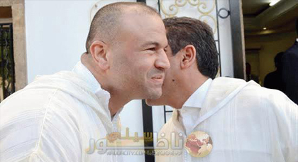عناق أمام البرلمان بين حوليش و الرحموني يعطي إشارة عن رغبة الطرفين في ترك الخلافات جانبا لخدمة الإقليم عناق أمام البرلمان بين حوليش و الرحموني يعطي إشارة عن رغبة الطرفين في ترك الخلافات جانبا لخدمة الإقليم