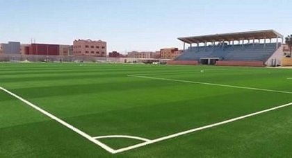 ممثل الجامعة الملكية ورئيس عصبة الشرق يسلّمان ملعب "مولاي رشيد" بعد تجهيز بالحلّة الخضراء لجماعة العروي ممثل الجامعة الملكية ورئيس عصبة الشرق يسلّمان ملعب "مولاي رشيد" بعد تجهيز بالحلّة الخضراء لجماعة العروي