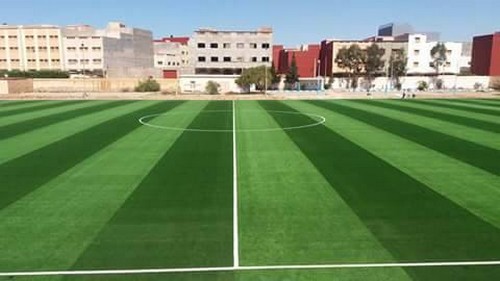 ممثل الجامعة الملكية ورئيس عصبة الشرق يسلّمان ملعب "مولاي رشيد" بعد تجهيز بالحلّة الخضراء لجماعة العروي ممثل الجامعة الملكية ورئيس عصبة الشرق يسلّمان ملعب "مولاي رشيد" بعد تجهيز بالحلّة الخضراء لجماعة العروي