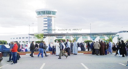 ارتفاع عدد مستعملي مطار الناظور - العروي خلال التسعة أشهر الأولى من السنة الجارية
