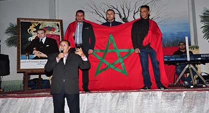 الجمعية الخيرية الإسلامية بالناظور تحتفي بذكرى المسيرة الخضراء وسط حفل فني أحياه فنانون محليون