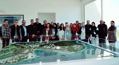 تلاميذ نادي العلوم والبيئة في زيارة لموقع اطاليون بمناسبة انعقاد قمة مؤتمر الأطراف COP22