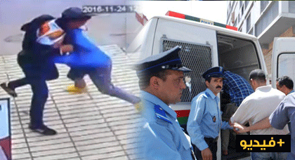 بالفيديو.. مواطنون يلقون القبض على لص حاول سرقة محل تجاري بالعروي