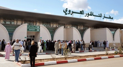 عبور 548 الف مسافر من مطار الناظور-العروي هذه السنة