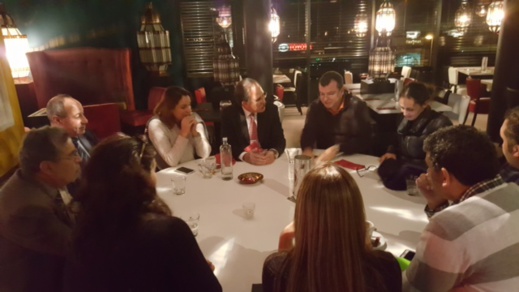 نشطاء وكوميديون مغاربة يبصمون بنجاح على جولة فنية تضم موائد مستديرة وتكريمات بديار هولندا نشطاء وكوميديون مغاربة يبصمون بنجاح على جولة فنية تضم موائد مستديرة وتكريمات بديار هولندا