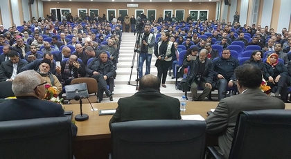 تكريم إبن أزغنغان الدكتور الحسين بلحساني في أكبر ندوة وطنية تشهدها المنطقة بحضور كبار رجالات القانون 