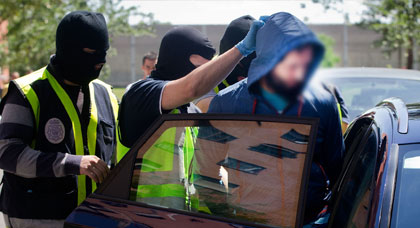 شرطة اسبانيا تلقي القبض على عصابة مختصة في السرقة يتزعمها مغربيين