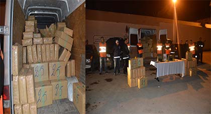 خطير: ضربة أمنية تسفر عن حجز 5 أطنان ونصف من الحشيش و5 سيارات فارهة بالناظور خطير: ضربة أمنية تسفر عن حجز 5 أطنان ونصف من الحشيش و5 سيارات فارهة بالناظور