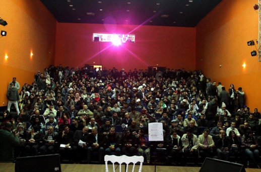 سعيدة فكري وأميمة بلاح وسيليا الزياني في افتتاح مهرجان "بويا" النسائي للموسيقي بالحسيمة سعيدة فكري وأميمة بلاح وسيليا الزياني في افتتاح مهرجان "بويا" النسائي للموسيقي بالحسيمة