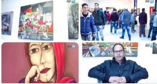 الفنان شعيب أولحاج .. بصمة مميزة في عالم الفن التشكيلي بالريف 