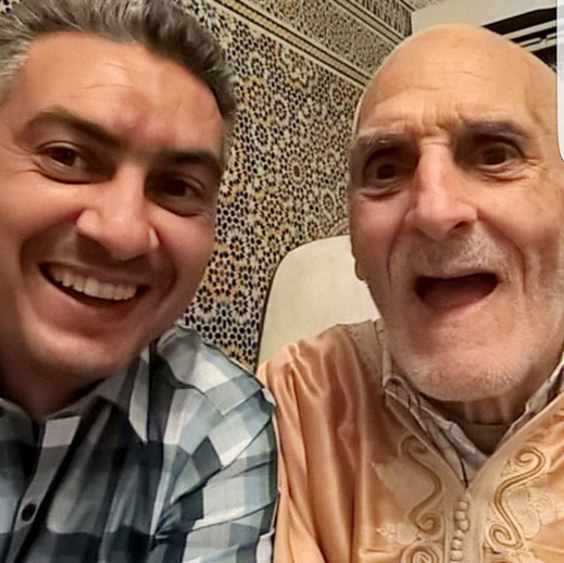 تعزية في وفاة المرحوم والد الزميل مراد أجواو وبهذه المقبرة سيُوارى جثمان الفقيد