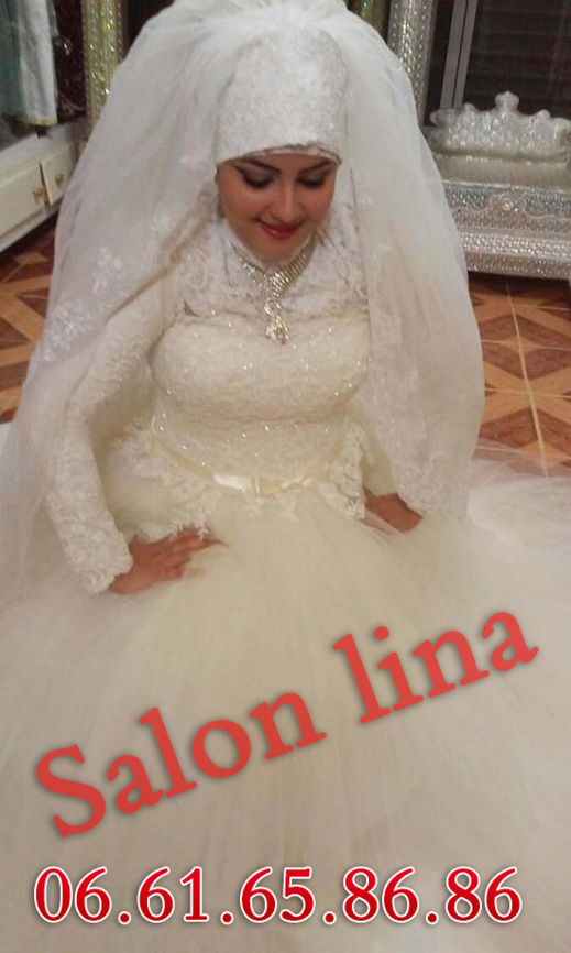 صالون "لينا" يقدم لزبنائه أجود ملابس العرائس وأخر ما جد في عالم التزيين صالون "لينا" يقدم لزبنائه أجود ملابس العرائس وأخر ما جد في عالم التزيين