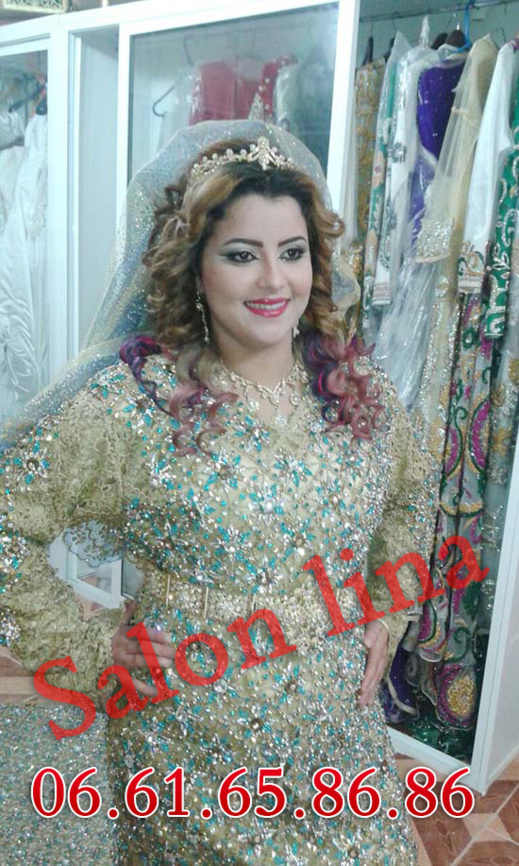 صالون "لينا" يقدم لزبنائه أجود ملابس العرائس وأخر ما جد في عالم التزيين صالون "لينا" يقدم لزبنائه أجود ملابس العرائس وأخر ما جد في عالم التزيين