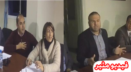 شاهدوا كيف رد حوليش بعد أن قالت له أحكيم: أنت لا تلتزم بمقررات المجلس وإتهمه أزواغ بالتحايل شاهدوا كيف رد حوليش بعد أن قالت له أحكيم: أنت لا تلتزم بمقررات المجلس وإتهمه أزواغ بالتحايل