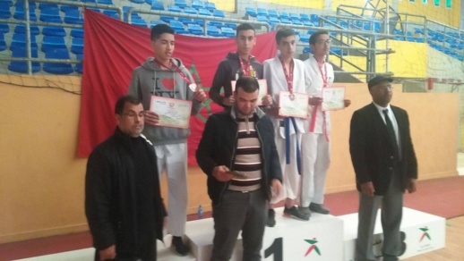 ابن الناظور محمد الغوداني يتوج بالبطولة الجهوية للكراطي ببركان