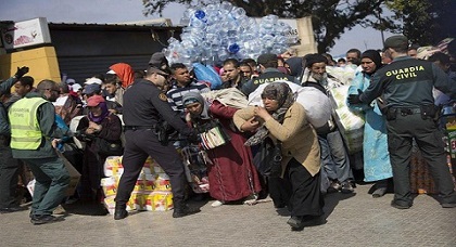 ضرب وإهانة المغاربة بالمعبر الحدودي يجّر 6 عناصر من الحرس المدني الإسباني بمليلية إلى القضاء ضرب وإهانة المغاربة بالمعبر الحدودي يجّر 6 عناصر من الحرس المدني الإسباني بمليلية إلى القضاء