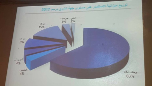 غضب ناظوري عارم من استحواذ "وجدة" على 64 بالمئة من ميزانية الوزارة فيما حصة الناظور والدريوش 4 بالمئة