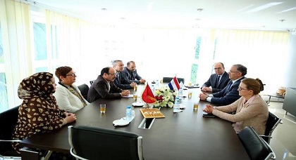 إلياس العماري يستقبل عمدة روتردام الريفي بوطالب لتعزيز علاقات التعاون بين المغرب وهولاندا إلياس العماري يستقبل عمدة روتردام الريفي بوطالب لتعزيز علاقات التعاون بين المغرب وهولاندا
