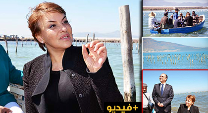 الوزيرة المكلفة بالبيئة تعطي انطلاقة مشروع زراعة الطحالب المنجز من طرف تعاونية مارشيكا للصيد التقليدي الوزيرة المكلفة بالبيئة تعطي انطلاقة مشروع زراعة الطحالب المنجز من طرف تعاونية مارشيكا للصيد التقليدي