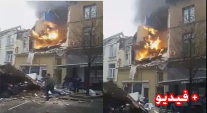 انفجار في بروكسل.. 7 مصابين ومبنيان مدمران