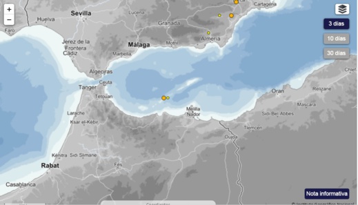 لأول مرة منذ أزيد من سنة.. تراجع كبير في عدد الهزات الأرضية في منطقة البوران وسواحل الريف لأول مرة منذ أزيد من سنة.. تراجع كبير في عدد الهزات الأرضية في منطقة البوران وسواحل الريف