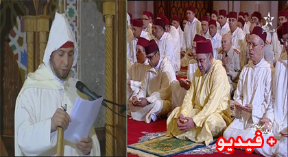 رشيد أوليشك .. خطيب شاب من تمسمان أدى خطبة الجمعة أمام أنظار الملك بمسجد الحسن الثاني بالدار البيضاء رشيد أوليشك .. خطيب شاب من تمسمان أدى خطبة الجمعة أمام أنظار الملك بمسجد الحسن الثاني بالدار البيضاء