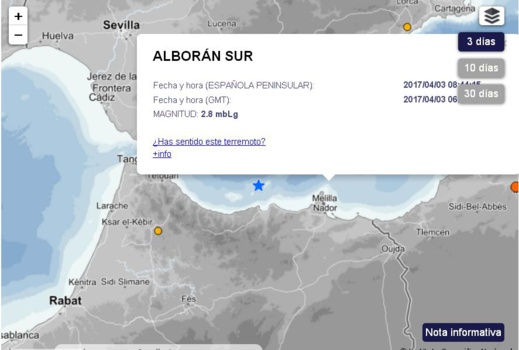 هزة أرضية جديدة هذا الصباح تضرب بحر البوران وهذه تفاصيلها هزة أرضية جديدة هذا الصباح تضرب بحر البوران وهذه تفاصيلها