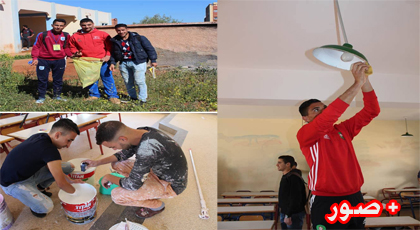 تلاميذ بتمسمان يطلقون حملة "معا لنرتقي" تروم الحفاظ على ممتلكات مؤسستهم التعليمية تلاميذ بتمسمان يطلقون حملة "معا لنرتقي" تروم الحفاظ على ممتلكات مؤسستهم التعليمية