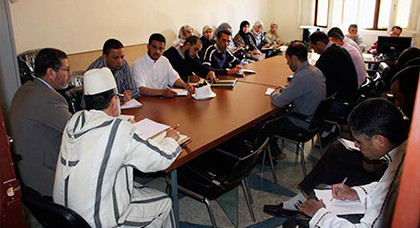المجلس العلمي بمعية مندوبية الشؤون الإسلامية بالناظور  يعد البرنامج العلمي والوعظي والاجتماعي  لشهر رمضان 1438هـ /2017م