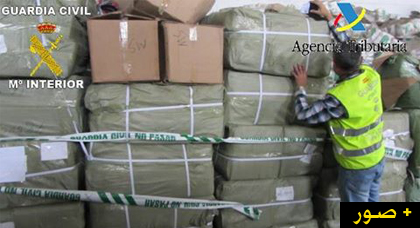 حجز 500 ألف قلم  و12 ألف قبعة مزورة وصلت الى ميناء مليلية من دولة الصين