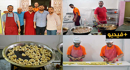 ربورتاج عن حركة الرواج الاستثنائي للمحلات الخاصة بصناعة حلويات "الشباكية" التي تميّز رمضان بالناظور