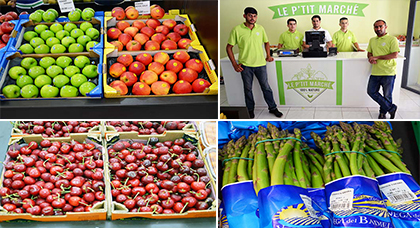 إفتتاح سوق متخصص في بيع  الفواكه والخضر  ذات الجودة العالية  بمدينة الناظور 