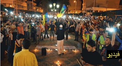 حراكيو الناظور يُشرِكون الحشود الغفيرة في إقرار مطالب الحراك ضمن مهرجان خطابي متوّج بمسيرة حاشدة حراكيو الناظور يُشرِكون الحشود الغفيرة في إقرار مطالب الحراك ضمن مهرجان خطابي متوّج بمسيرة حاشدة