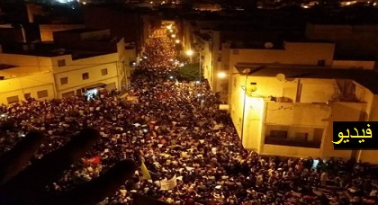 نشطاء الحسيمة يحولون معقل الاحتجاج إلى قلب أكبر حي شعبي سيدي عابد