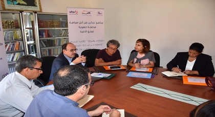 العماري يعطي انطلاق تكوين منشطي محاربة الأمية ويزور مستشفى السرطان